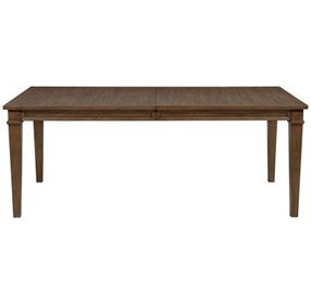 Mariana Vintage Mocha 96" Extendable Rectangular Dining Room Set