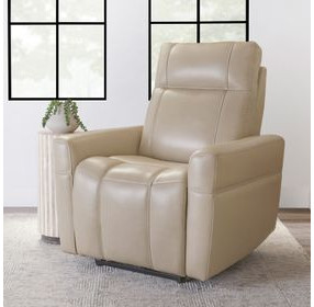 Bradford Steamboat Quartz Leather Zero Gravity Power Recliner