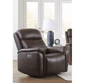 Cascade Auburn Leather Power Recliner