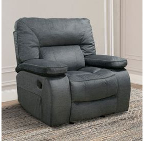Chapman Polo Performance Fabric Glider Recliner