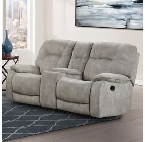 Cooper Shadow Natural Manual Reclining Console Loveseat
