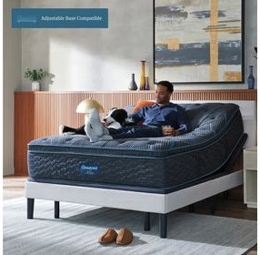 Beautyrest Gray Level 2 Plush Full Size Mattress
