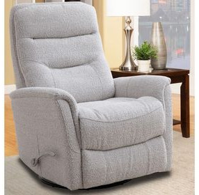 Gemini Bloke Cotton Swivel Glider Recliner