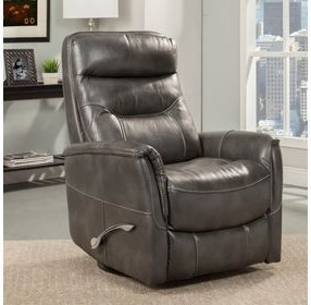 Gemini Flint Performance Fabric Swivel Glider Recliner