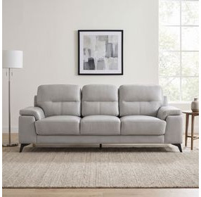 Mischa Silver Gray 89" Sofa