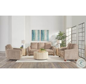 Morehead Biscotti Power Reclining Living Room Set