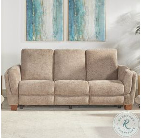 Merriden Biscotti Power Reclining Sofa