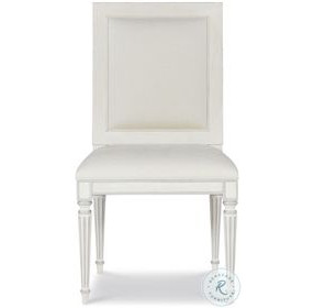 Barrington Linen And White Side Chair