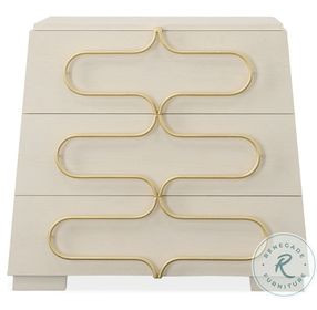 Serpentine White Washed Chest