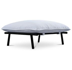 Morgan White Outdoor Rectangular Ottoman