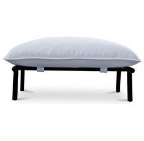 Morgan White Outdoor Rectangular Ottoman