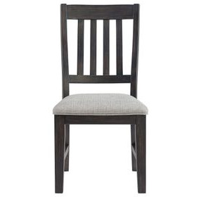 Johnshaven Light Gray Upholstered Dining Side Chair Set of 2