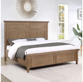 Riverdale Brown King Panel Bed