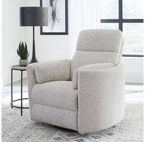 Radius Angora Linen Manual Swivel Recliner