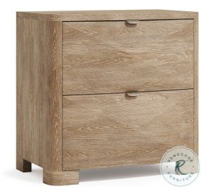 Aventura Marcona 2 Drawer Nightstand with USB Charging