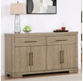 Napa Brown 4 Door Server