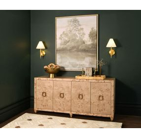 Mulligan Brown 4 Door Buffet