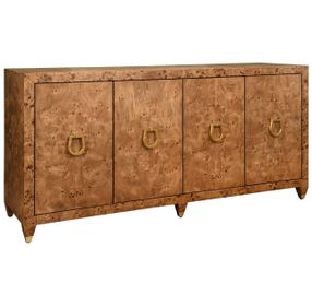 Mulligan Dark Brown 4 Door Buffet