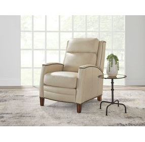 Vermont Pearl Glow Leather Recliner