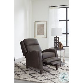 Viremont Slate Noire Leather Recliner
