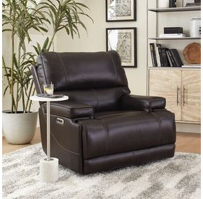 Whitman Verona Coffee Cordless Power Recliner with Power Headrest