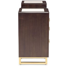 Belmont Place Espresso Vanity Desk