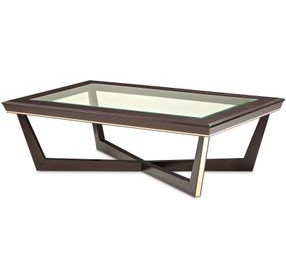 Belmont Place Espresso Rectangular Cocktail Table