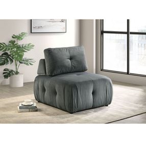 Aubrey Light Gray Modular Chair