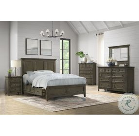 San Mateo Gray 11 Drawer Gentlemans Chest