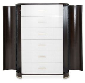 Paris Chic Espresso 6 Drawer Chest