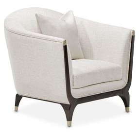 Paris Chic Espresso and Cremini Matching Chair