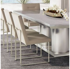 Seawell Greige Dining Side Chair