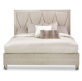 Marin Greige Upholstered Panel Bedroom Set