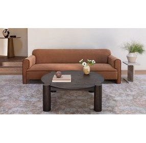Leo Light Brown Living Room Set