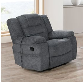 Redondo Dark Gray Glider Recliner