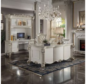 Vendome Antique Pearl Executive Home Office Set