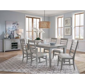 Harborwick Harbor Gray Extendable Rectangular Dining Room Set