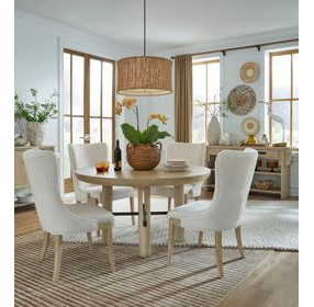 Sunset Cove Sanibel Brown 74" Extendable Oval Dining Table