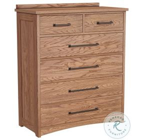 Oak Park Taupe 6 Drawer Chest