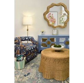 Giada Brown 36" Round Coffee Table