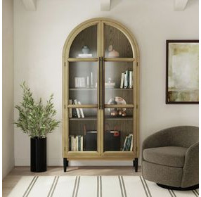 Homer Weathered Oak Bookcase