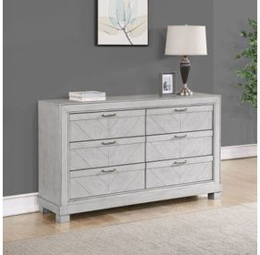 Montana Gray 6 Drawer Dresser
