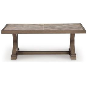 Carmel Bay Beige Outdoor Occasional Table Set