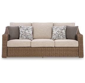 Carmel Bay Beige Outdoor Living Room Set