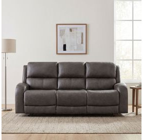 Pagosa Gray Double Reclining Sofa