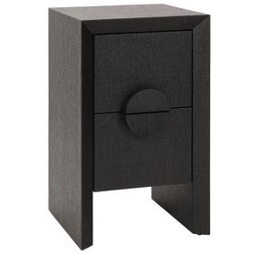 Parker Black Square Small Side Table