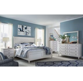 Echo Isles Sea Pearl and Driftwood Classic Panel Bedroom Set