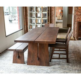 Acadia Coffee Bean 79" Dining Bench