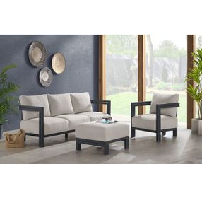Fresca Beige Outdoor Upholstered Chair Set of 2
