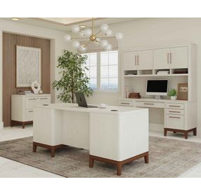 Pomona Soft White Lateral File Cabinet